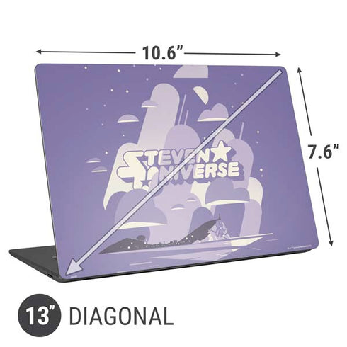 Cartoon Network Steven Universe Purple Steven Universe Universal Laptop 13in (10.6 x 7.6in) Skin